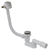 Ravak Слив-перелив для ванны Click-Clack, с переливом II, цвет: хром X01505