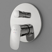 Am.Pm Spirit V2.1 Смеситель для ванны с душем настенный встраиваемый, цвет: хром F71A85000