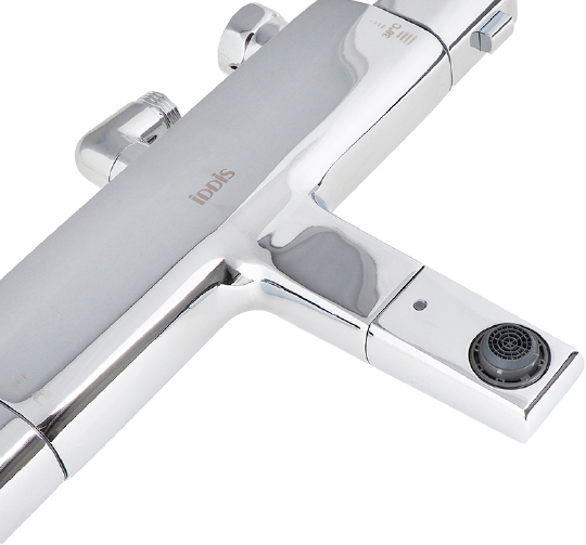 Iddis Uniterm Смеситель для ванны и душа, настенный, цвет: хром UNISB02i74WA