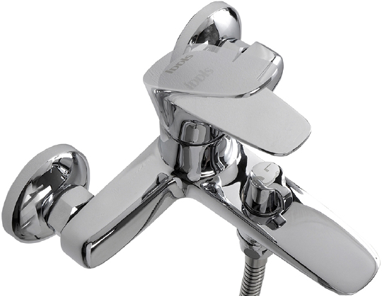 Iddis Zodiac Смеситель для ванны и душа, настенный, цвет: хром ZODSB02i02WA