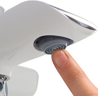 Iddis Calipso Смеситель для ванны и душа, настенный, цвет: белый CALSB00i02WA