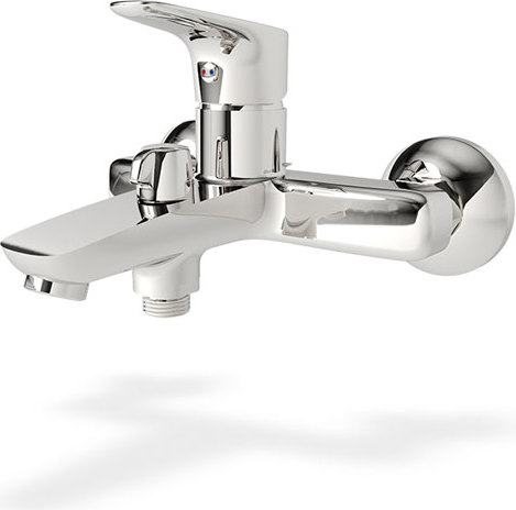 Iddis Zodiac Смеситель для ванны и душа, настенный, цвет: хром ZODSB02i02