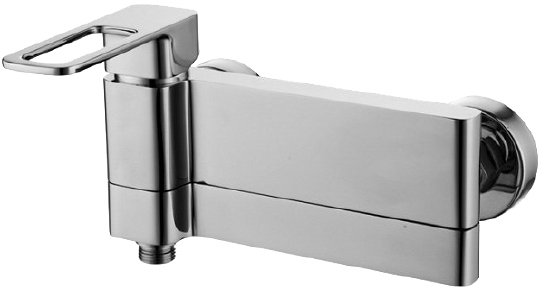 Iddis Slide Смеситель для ванны и душа, настенный, цвет: хром SLISB00i02WA