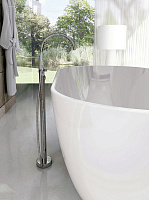 Ravak Смеситель для ванны напольный с душевым набором и внутренней частью, цвет: хром X070059