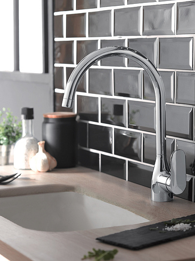 Смеситель Jacob Delafon Kumin  для кухонной мойки E99477-CP