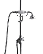 Devon&Devon Doccia Ручной душ с переключателем и держат, для термостата, цвет хром MARK618CR