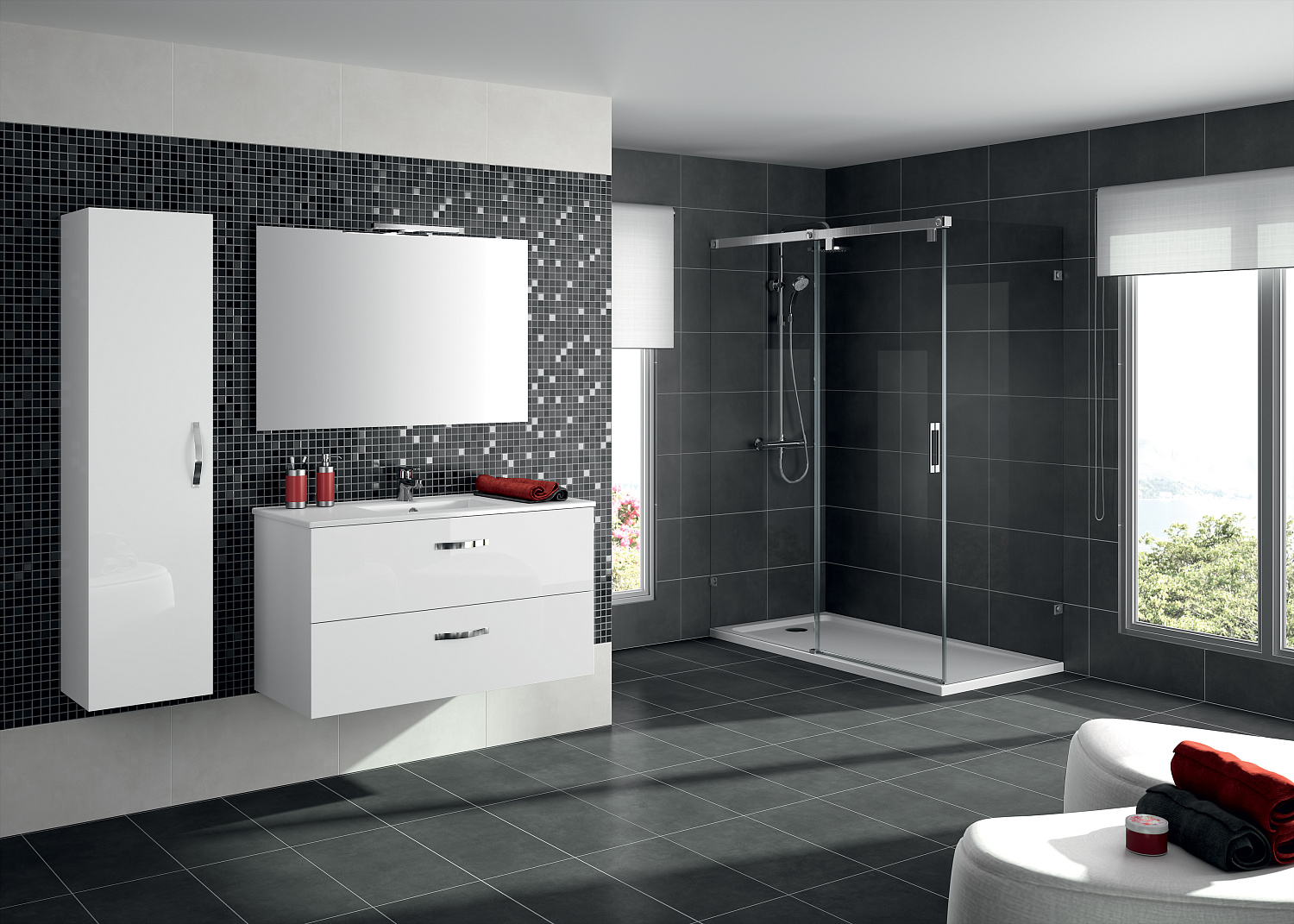 Зеркало Jacob Delafon Ola  100 см EB1099-RU