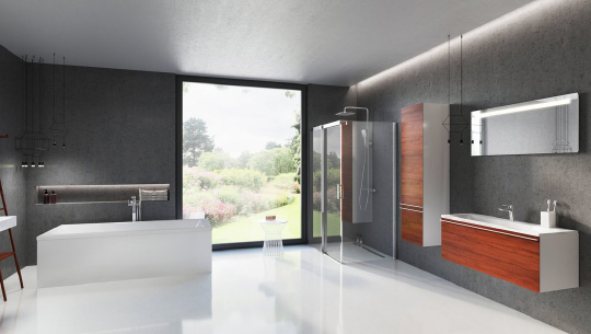 Ravak Clear Зеркало 100x44h см, с подсветкой, цвет: хром X000000766