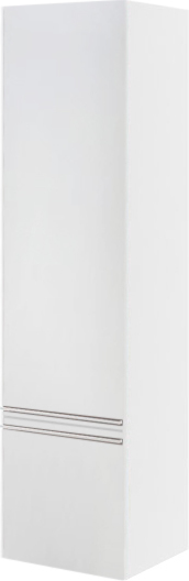 Ravak Clear Шкаф-пенал левый 40x35x155h см, подвесной, с 2-мя дверцами, цвет: белый X000000761