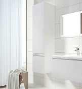 Ravak Clear Шкаф-пенал левый 40x35x155h см, подвесной, с 2-мя дверцами, цвет: белый X000000761