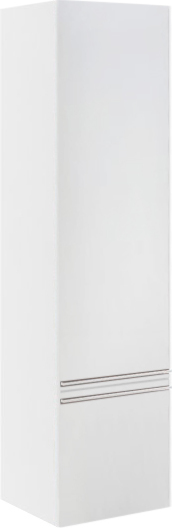 Ravak Clear Шкаф-пенал правый 40x35x155h см, подвесной, с 2-мя дверцами, цвет: белый X000000763