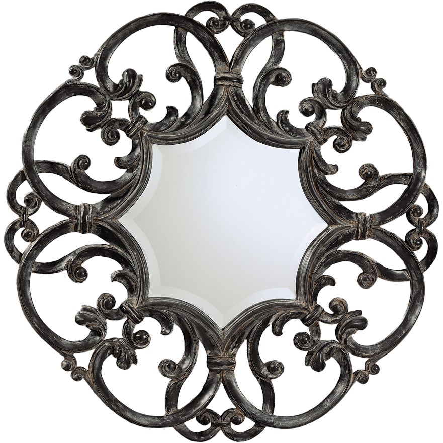 Devon&Devon Black Amelie Зеркало 89 см, 2SRBLAMELIE