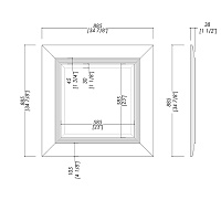 Devon&Devon Clarence Тумба под раковину в цвете dark grey EFCLARDGNE