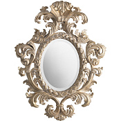 Devon&Devon Gold Salome Зеркало в раме из красного дерева с ручной гравировкой DEGLSALOME