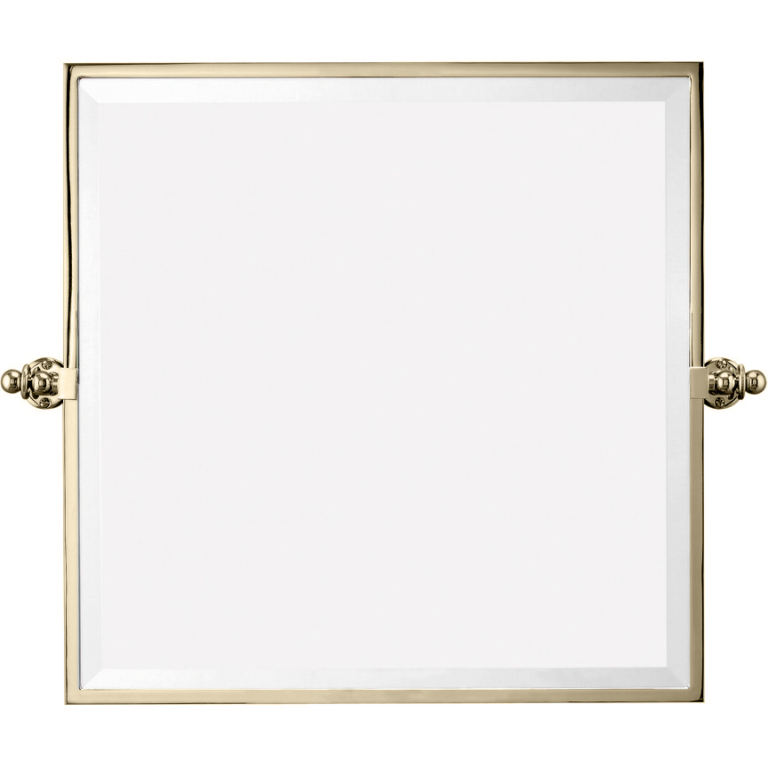 Devon&Devon First Class Зеркало настенное квадратное, фурнитура золото светлое DD33110OT
