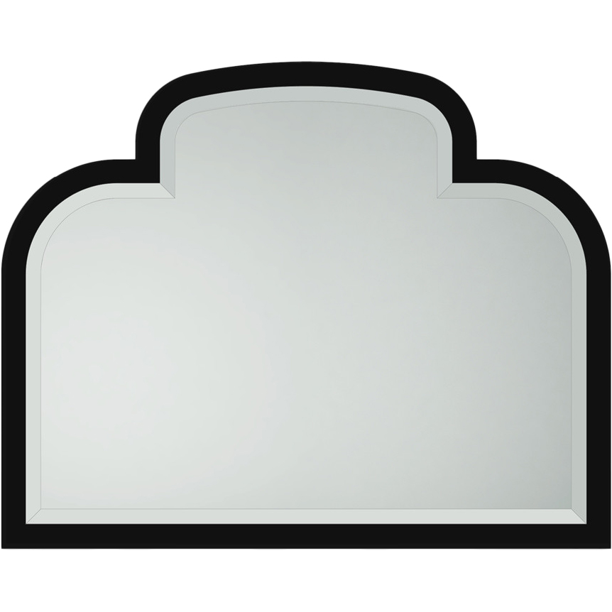 Devon&Devon Music Зеркало 100хh80 см, рама цвет черный блестящий EFSPMUSICDB