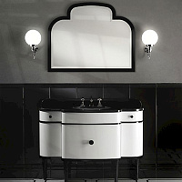 Devon&Devon Music Зеркало 100хh80 см, рама цвет черный блестящий EFSPMUSICDB