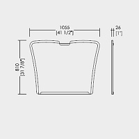 Devon&Devon Summertime Antique Зеркало 105х81х2,6 см, EFSPSUMMER-BL
