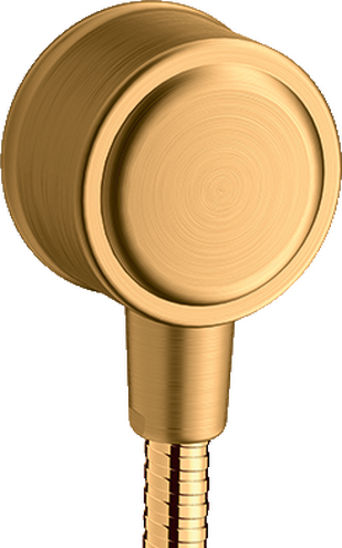 Axor Montreux Шланговое подключение, цвет: шлифованное золото 16884250