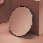 ArtCeram Look Ring Зеркало d85 см, с LED-подсветкой и сенсорным выключателем, цвет: moka ACS016 56