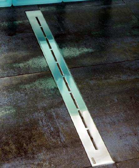 Ravak Runway 1050 Душевой лоток 105 см, с двойным гидрозатвором, цвет: хром X01392