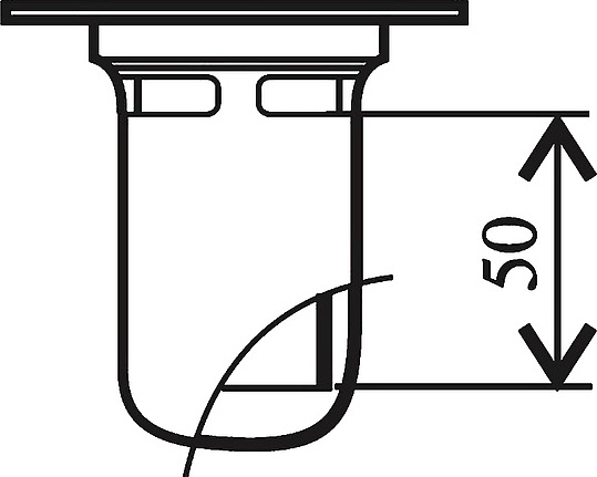 Ravak Basic Сифон для поддона пластиковый, цвет: хром X01308