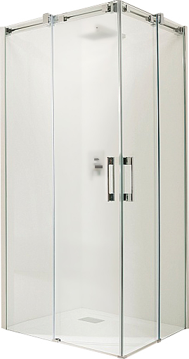 Radaway Espera KDD Душевая дверь, левая, прозрачная 8 мм, Easy Clean 80х200h см, цвет: хром глянец 380150-01L