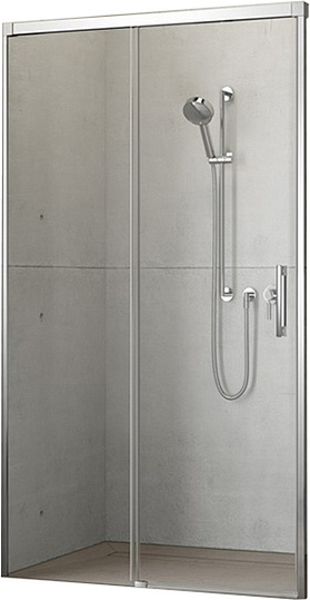 Radaway Idea KDJ Душевая дверь, левая, прозрачная 6 мм, Easy Clean 160х200,5h см, цвет: хром глянец 387046-01-01L
