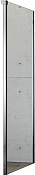 Radaway Idea KDJ Боковая стенка, прозрачная 6 мм, Easy Clean 100х200,5h см, цвет: хром глянцевый 387052-01-01R