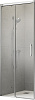 Radaway Idea KDD Душевая дверь, левая, прозрачная 6 мм, Easy Clean 80х200,5h см, цвет: хром глянец 387061-01-01L