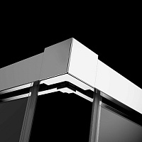 Radaway Idea KDD Душевая дверь, правая, прозрачная 6 мм, Easy Clean 120х200,5h см, цвет: хром глянец 387064-01-01R