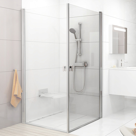 Ravak Chrome Дверь для душевого уголка CRV1 стекло 90x195h см, цвет: хром 1QV70C01Z1