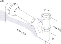 Сифон для раковины Migliore Ricambi 17928