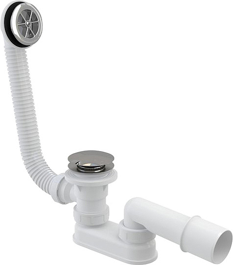 Ravak Sabina Сифон для поддона пластиковый, цвет: хром X01315