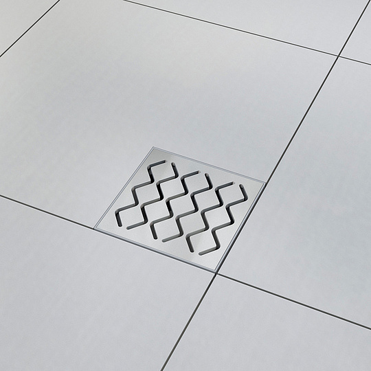 Ravak SN501 Трап точечный 22 см, с комбинированным гидрозатвором, цвет: хром X01435