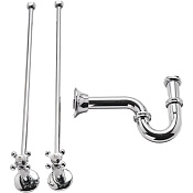 Devon&Devon Комплект для смесителя на 2/3 отверстия, цвет хром DUHL162CR