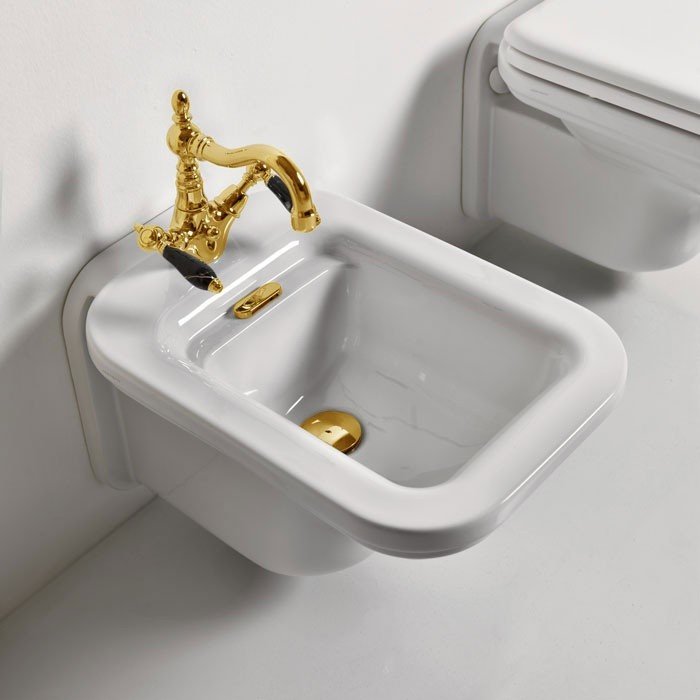 Kerasan Waldorf Заглушка для перелива раковины, цвет: Oro 811391oro