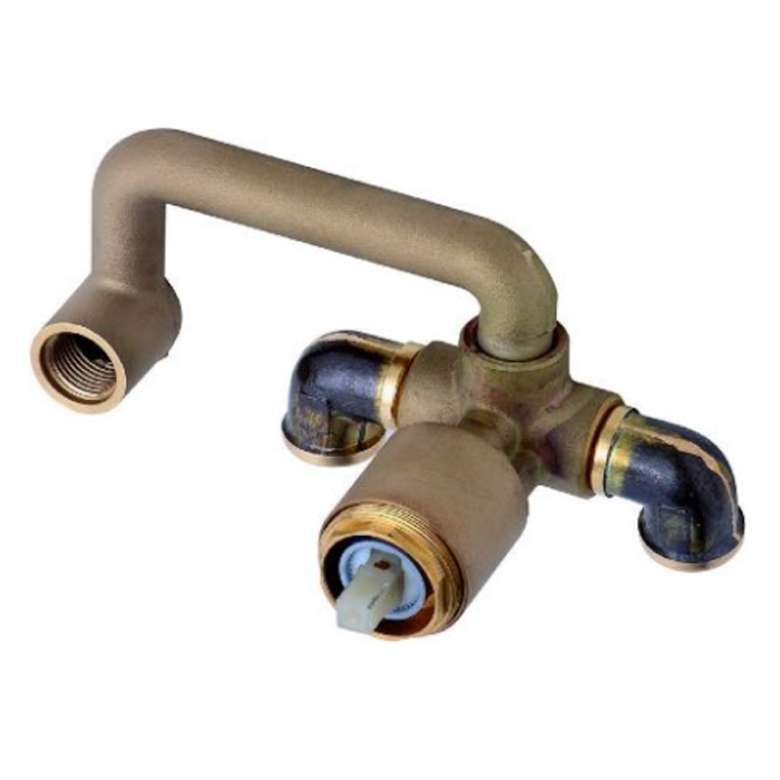 Cisal Внутренняя часть смесителя из стены для раковины на 2 отверстия ZA02551004