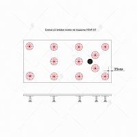 RGW Комплектующие для поддона 03300100-04