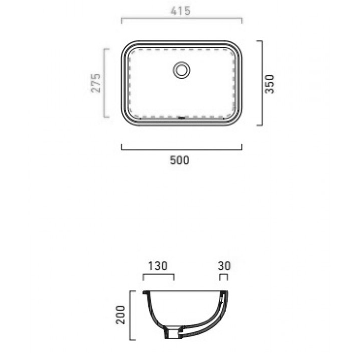Catalano Слив для раковины с переливом, цвет: хром 5PISC00
