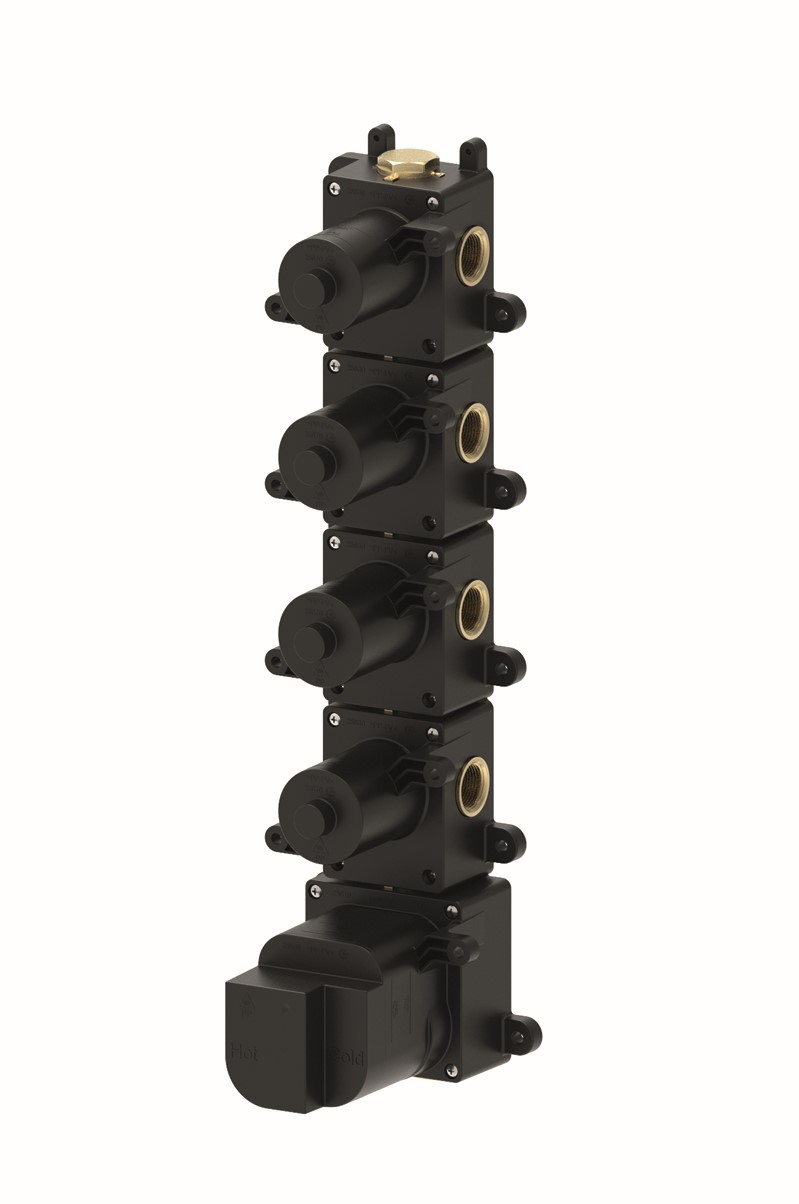 Almar High Flow Термостат для душа, внутренняя часть на 4 потребителя E176004