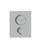 Almar Core Square Термостат для душа, внешняя часть на 3 потребителя, цвет: chrome E176683.CR