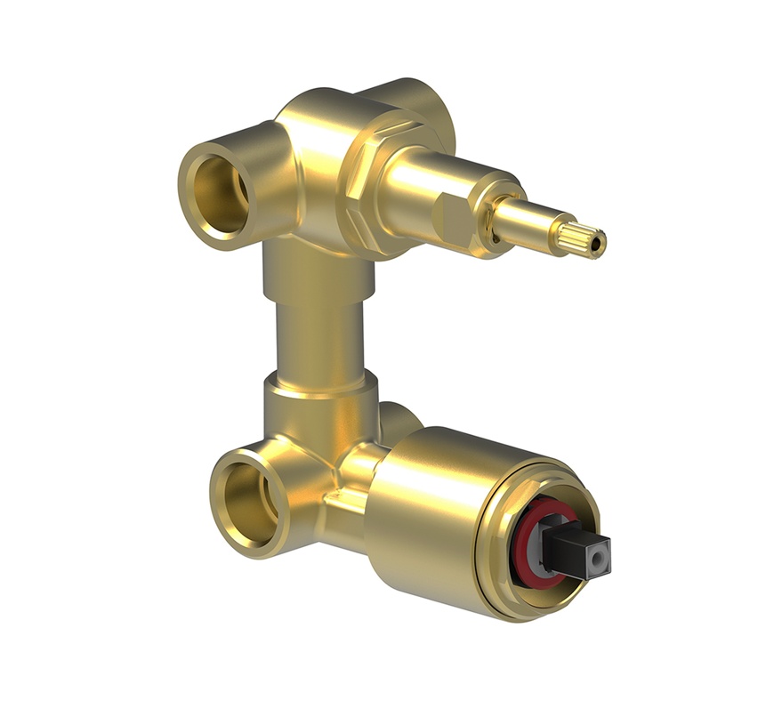 Cisal Vita Внутренняя часть встраиваемого смесителя для ванны/душа на 2 потребителя ZA00022004