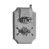 Cisal Arcana Empress Смеситель термостатический для душа встраиваемый на 2 потребителя, цвет: chrome EM01810021