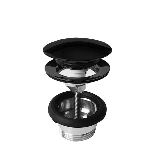 Fantini Nostromo Донный клапан, универсальный цвет: черный матовый 91 13 8435