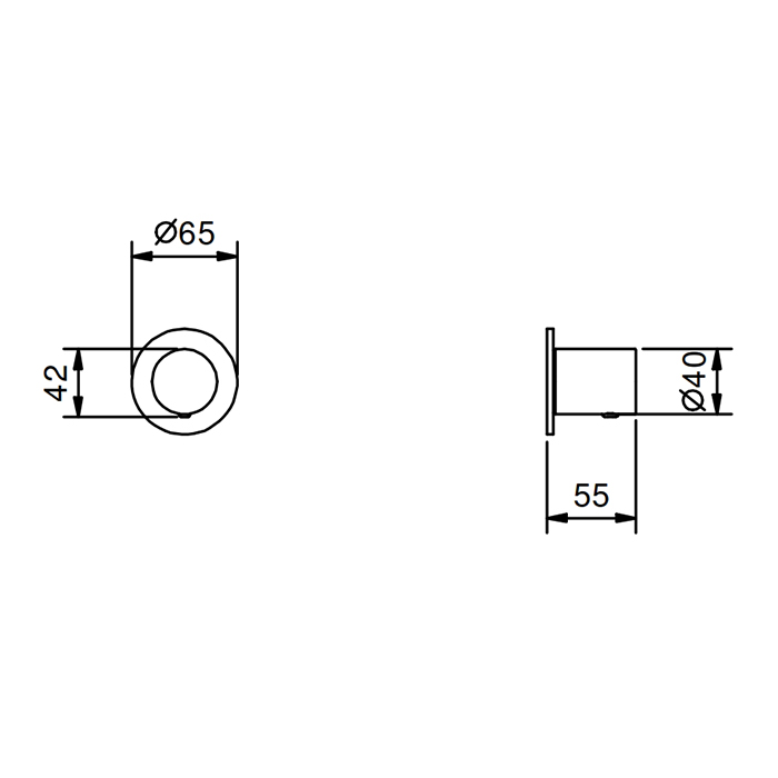 Fantini Nostromo Запорный вентиль, цвет: хром 87 02 G591B