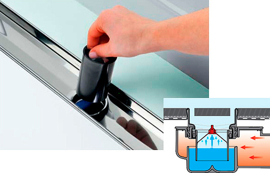 Tece Drainline Стакан с мембраной для сифона заниженный 660016