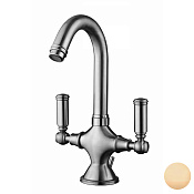 Bossini Liberty Смеситель для раковины на 1 отверстие, цвет: antique brass, bronze Z001301.022