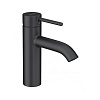 Kludi Bozz Смеситель для раковины, без д/к, длина излива 13,5 см, цвет: черный матовый 382823976
