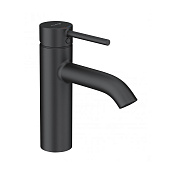 Kludi Bozz Смеситель для раковины, без д/к, длина излива 13,5 см, цвет: черный матовый 382823976